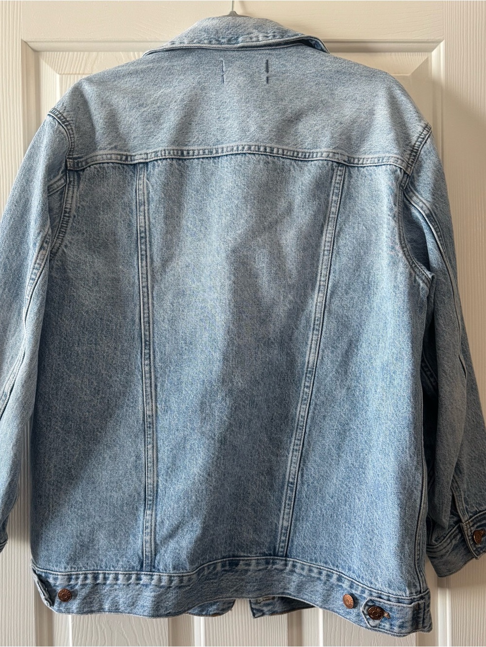 Madewell Oversized Trucker Jean Jacket - Picture 8 of 8